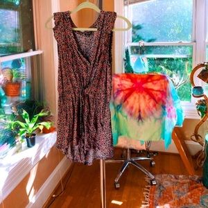 Lily Rose floral ruffle romper 🌊